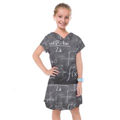 Mathematics Kids  Drop Waist Dress by snowwhitegirl