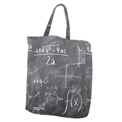 Mathematics Giant Grocery Tote by snowwhitegirl