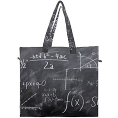 Mathematics Canvas Travel Bag