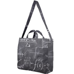 Mathematics Square Shoulder Tote Bag