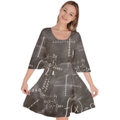 Mathematics Velour Kimono Dress