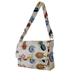 Sea World Vintage Pattern Full Print Messenger Bag