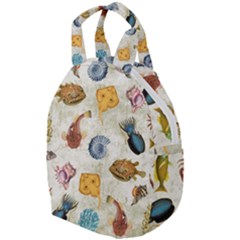 Sea World Vintage Pattern Travel Backpacks