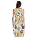 Sea World Vintage Pattern Sleeveless Chiffon Dress   View2