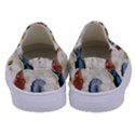 Sea World Vintage Pattern Kids  Canvas Slip Ons View4