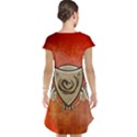 Wonderful Dragon On A Shield With Wings Cap Sleeve Nightdress View2