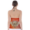 Wonderful Dragon On A Shield With Wings Babydoll Tankini Top View2