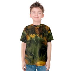 Bunch Of Sunflowers Kids  Cotton Tee