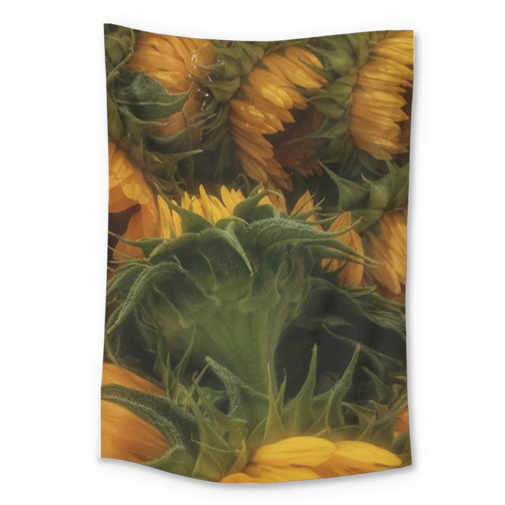 Bunch of Sunflowers Large Tapestry