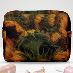 Bunch Of Sunflowers Make Up Pouch (large)