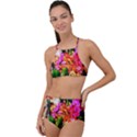 Orchids in the Market High Waist Tankini Set View1