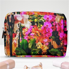 Orchids In The Market Make Up Pouch (medium)