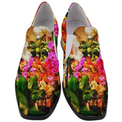 Orchids In The Market Slip On Heel Loafers