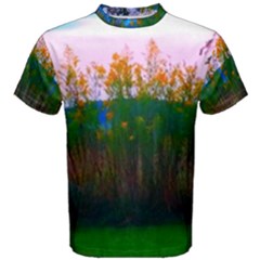 Field Of Goldenrod Men s Cotton Tee by okhismakingart