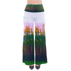 Field Of Goldenrod So Vintage Palazzo Pants by okhismakingart