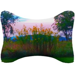 Field Of Goldenrod Seat Head Rest Cushion