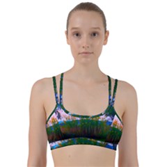 Field Of Goldenrod Line Them Up Sports Bra