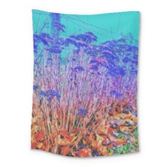 Sedum And Turquoise Medium Tapestry by okhismakingart