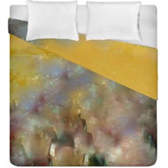 Abstract: Candle And Nail Polish Duvet Cover Double Side (king Size) by okhismakingart