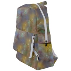 Abstract: Candle And Nail Polish Travelers  Backpack