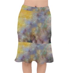 Abstract: Candle And Nail Polish Mermaid Skirt by okhismakingart