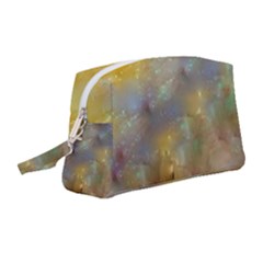 Abstract: Candle And Nail Polish Wristlet Pouch Bag (medium)