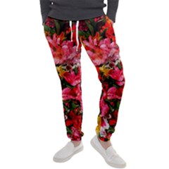 Lovely Lilies  Men s Jogger Sweatpants by okhismakingart