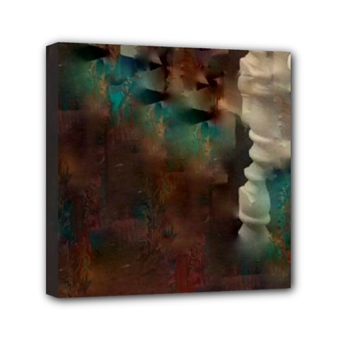 Abstract: Hallway Mini Canvas 6  X 6  (stretched) by okhismakingart