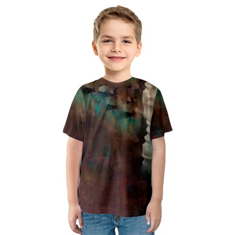 Abstract: Hallway Kids  Sport Mesh Tee by okhismakingart