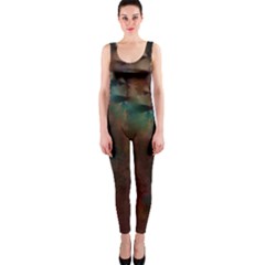 Abstract: Hallway One Piece Catsuit by okhismakingart