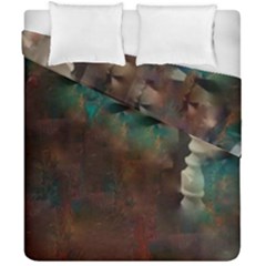 Abstract: Hallway Duvet Cover Double Side (california King Size) by okhismakingart