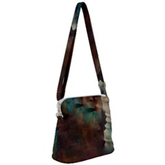 Abstract: Hallway Zipper Messenger Bag