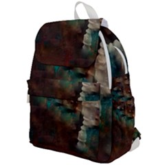 Abstract: Hallway Top Flap Backpack by okhismakingart