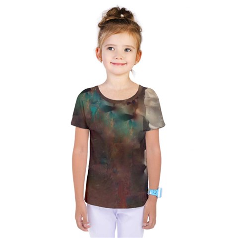 Abstract: Hallway Kids  One Piece Tee by okhismakingart