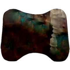 Abstract: Hallway Head Support Cushion by okhismakingart