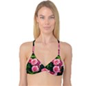 Summer Roses Reversible Tri Bikini Top View3