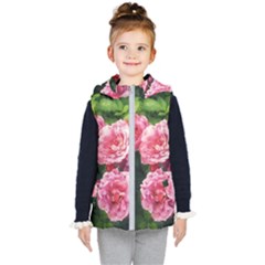 Summer Roses Kids  Hooded Puffer Vest