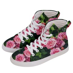 Summer Roses Men s Hi-top Skate Sneakers by okhismakingart