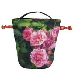 Summer Roses Drawstring Bucket Bag