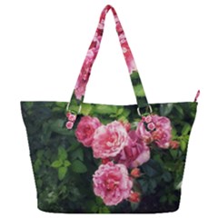 Summer Roses Full Print Shoulder Bag