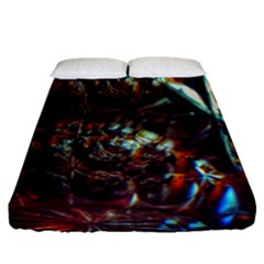 Chamber Of Reflection Fitted Sheet (queen Size) by okhismakingart