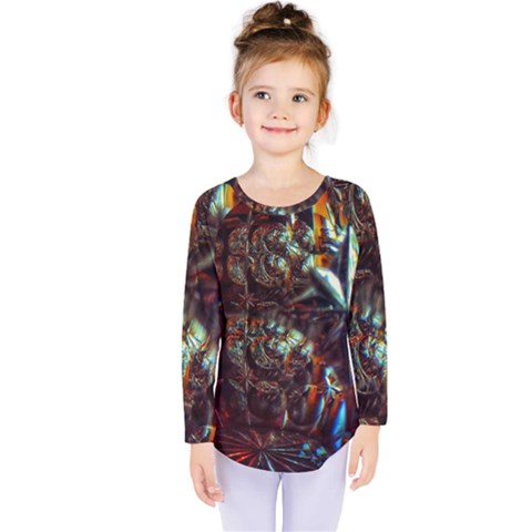 Chamber Of Reflection Kids  Long Sleeve Tee by okhismakingart