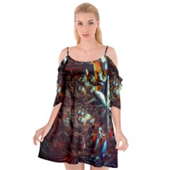 Chamber Of Reflection Cutout Spaghetti Strap Chiffon Dress by okhismakingart