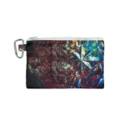 Chamber Of Reflection Canvas Cosmetic Bag (small) by okhismakingart