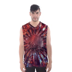 Crystal Daisy Men s Basketball Tank Top by okhismakingart