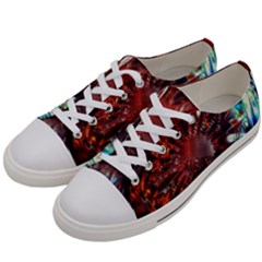 Crystal Daisy Women s Low Top Canvas Sneakers by okhismakingart