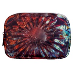 Crystal Daisy Make Up Pouch (small) by okhismakingart