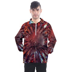 Crystal Daisy Men s Half Zip Pullover by okhismakingart