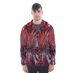 Crystal Daisy Men s Hooded Windbreaker by okhismakingart