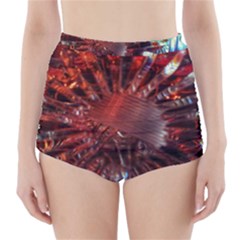 Crystal Daisy High-waisted Bikini Bottoms by okhismakingart